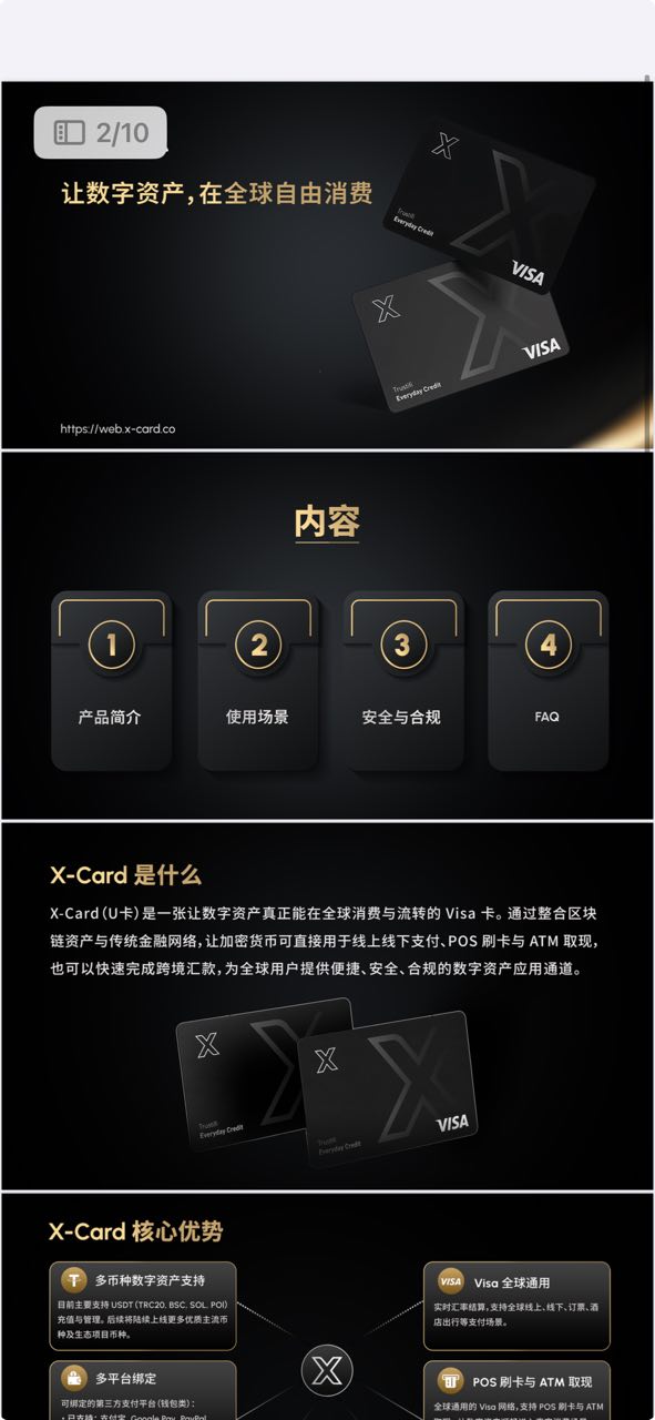 X-Card Visa卡 - 全球消费